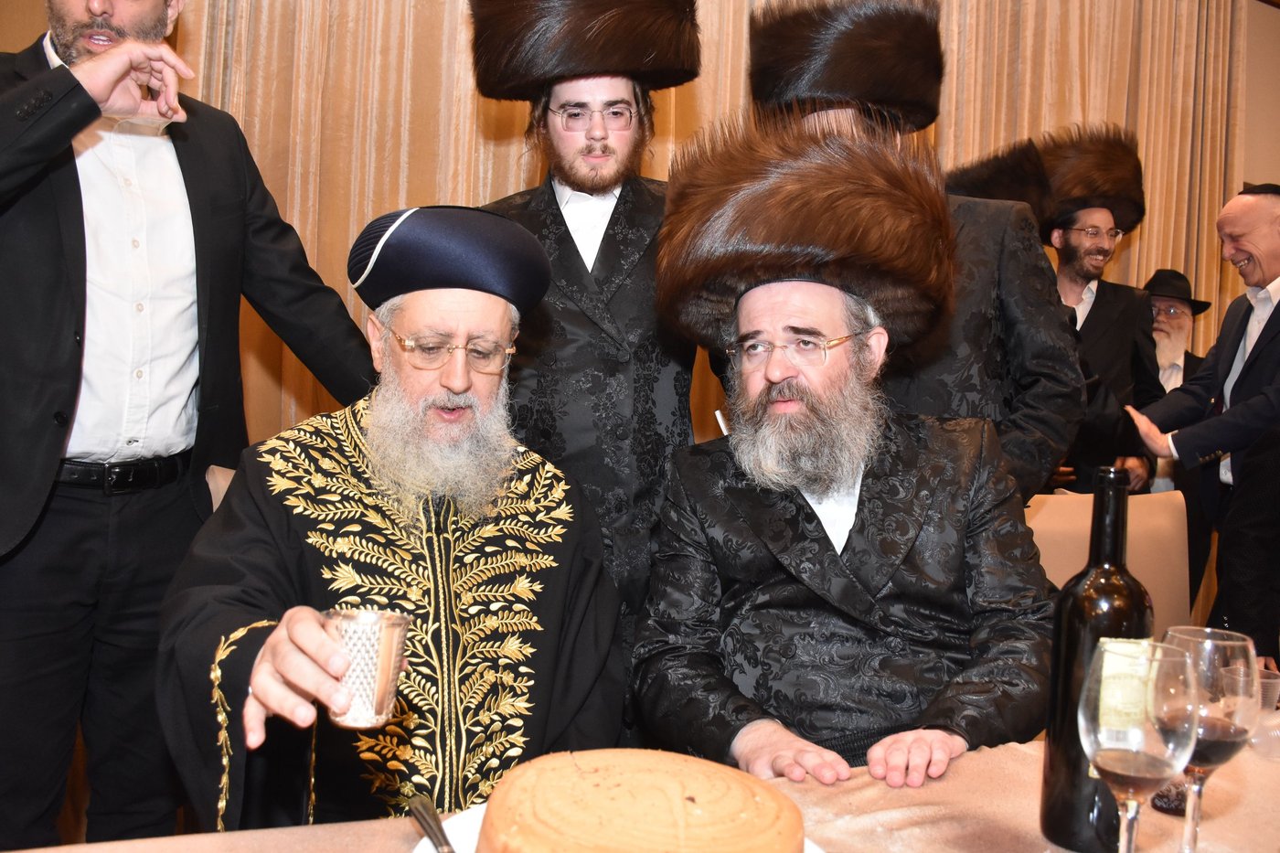 שמחת נישואי בן הרה"ג מרדכי אורי אנגלמן