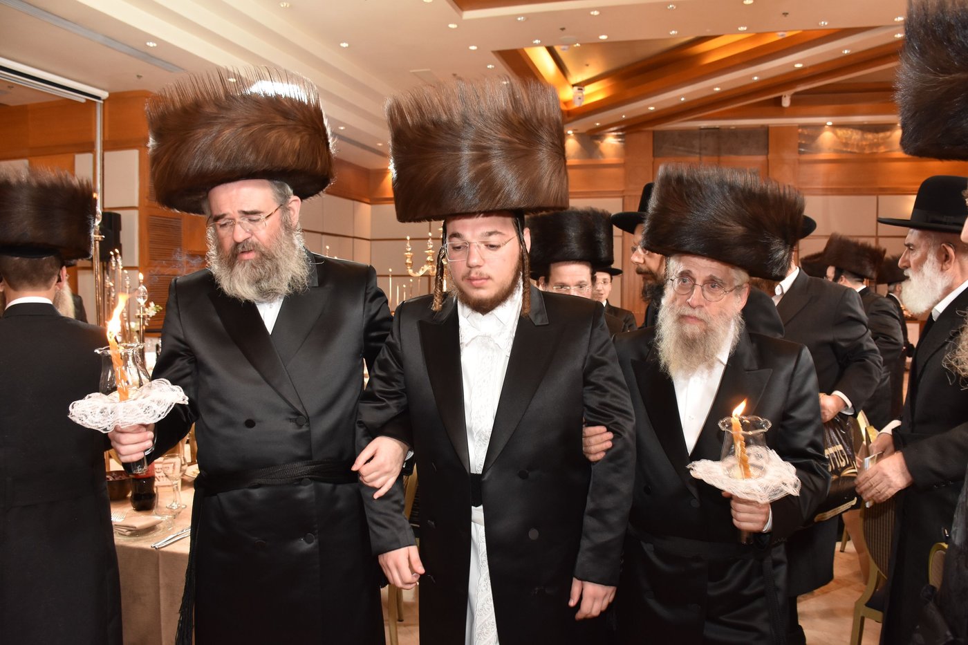 שמחת נישואי בן הרה"ג מרדכי אורי אנגלמן