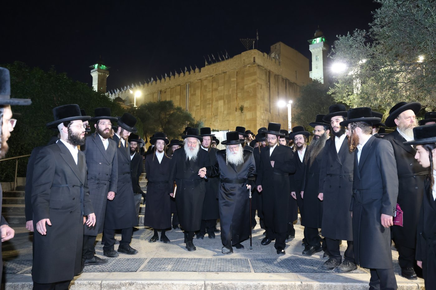 האדמו"ר מנדבורנה ירושלים בחברון