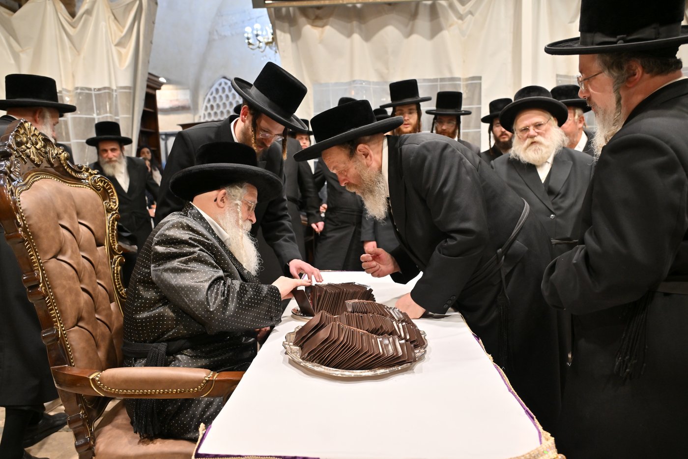 האדמו"ר מנדבורנה ירושלים בחברון