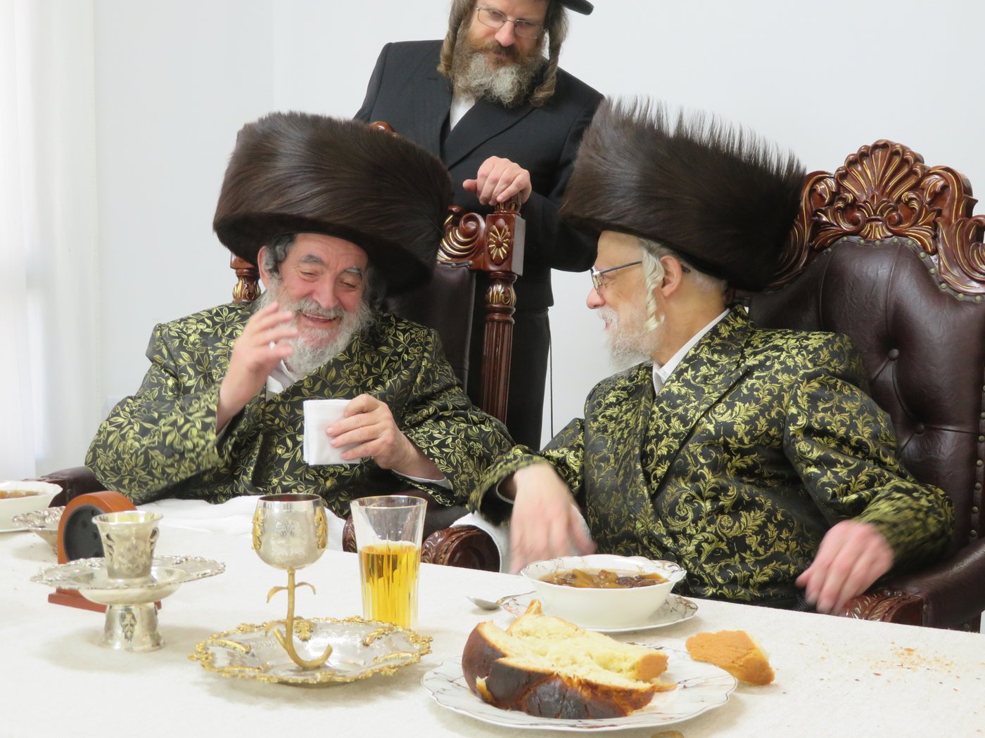 שמחת הברית לנין האדמו"רים מויז'ניץ וסערט ויז'ניץ