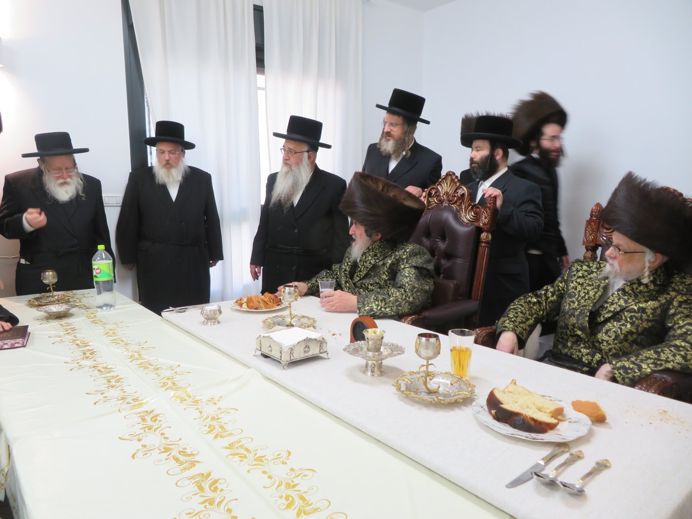 שמחת הברית לנין האדמו"רים מויז'ניץ וסערט ויז'ניץ