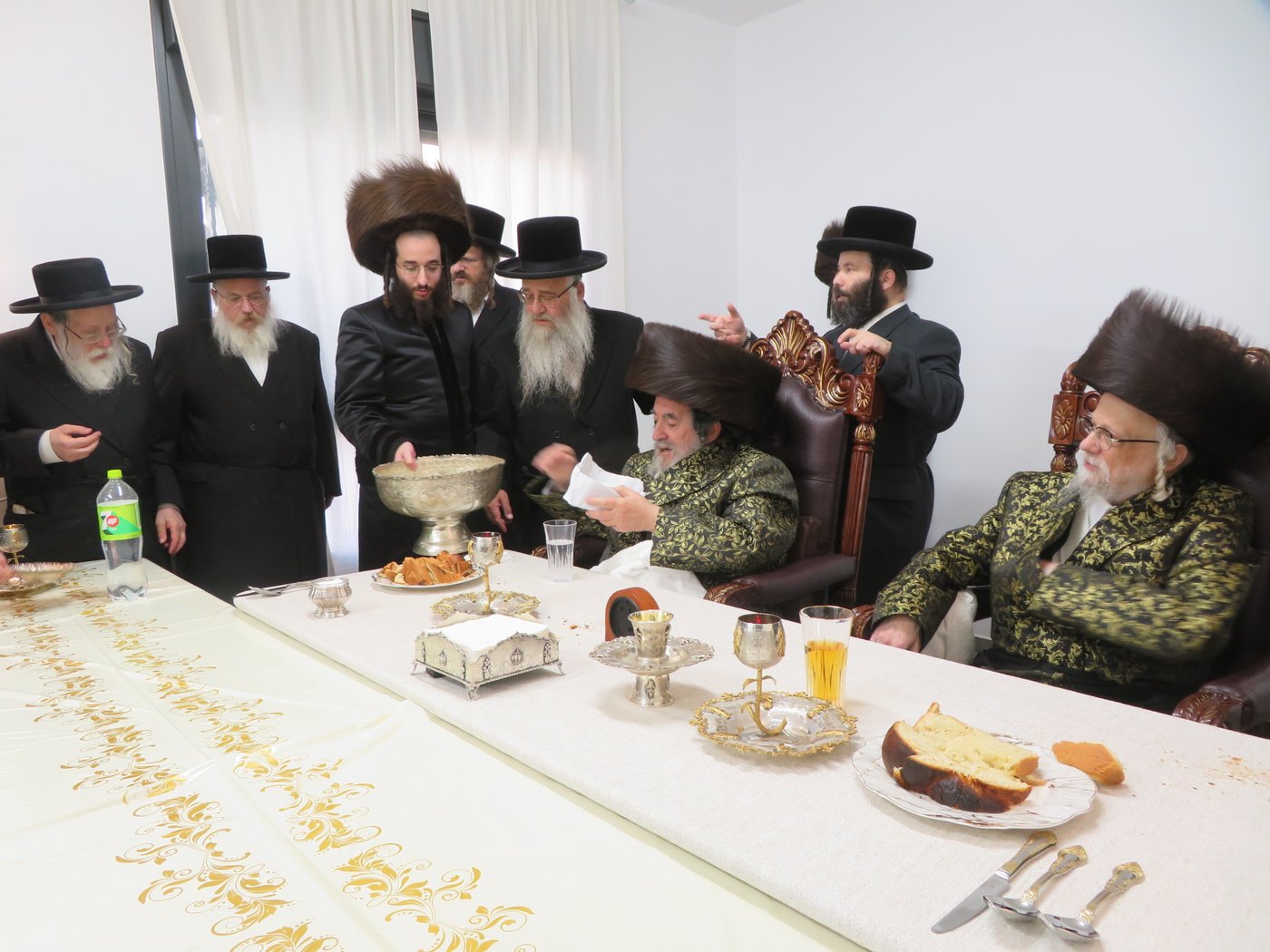 שמחת הברית לנין האדמו"רים מויז'ניץ וסערט ויז'ניץ