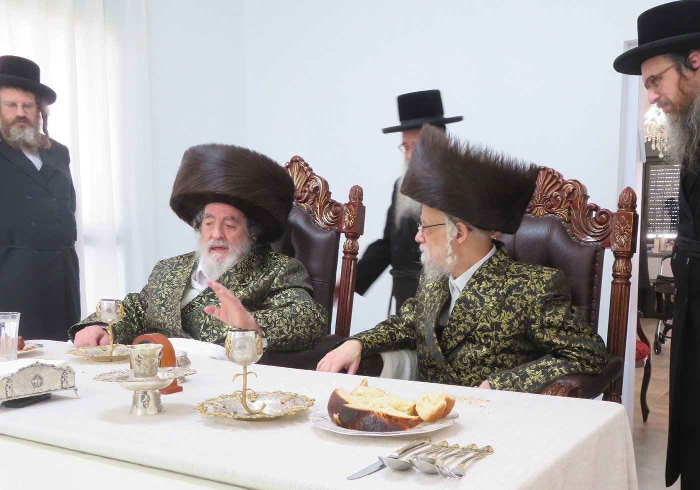 שמחת הברית לנין האדמו"רים מויז'ניץ וסערט ויז'ניץ