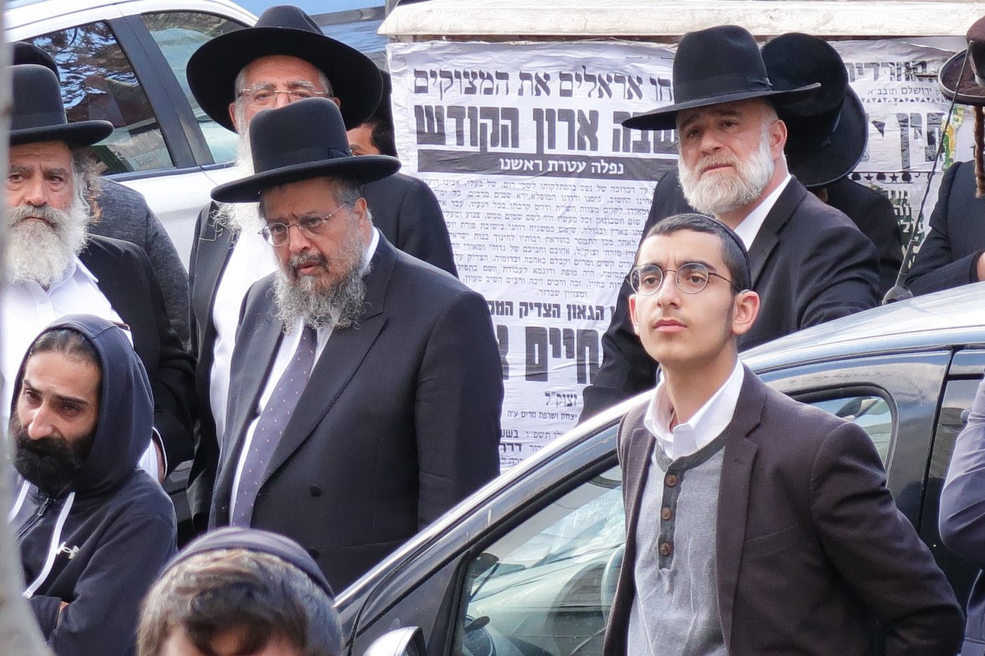 מסע הלווית הגה"צ רבי משה חיים אריה זצ"ל