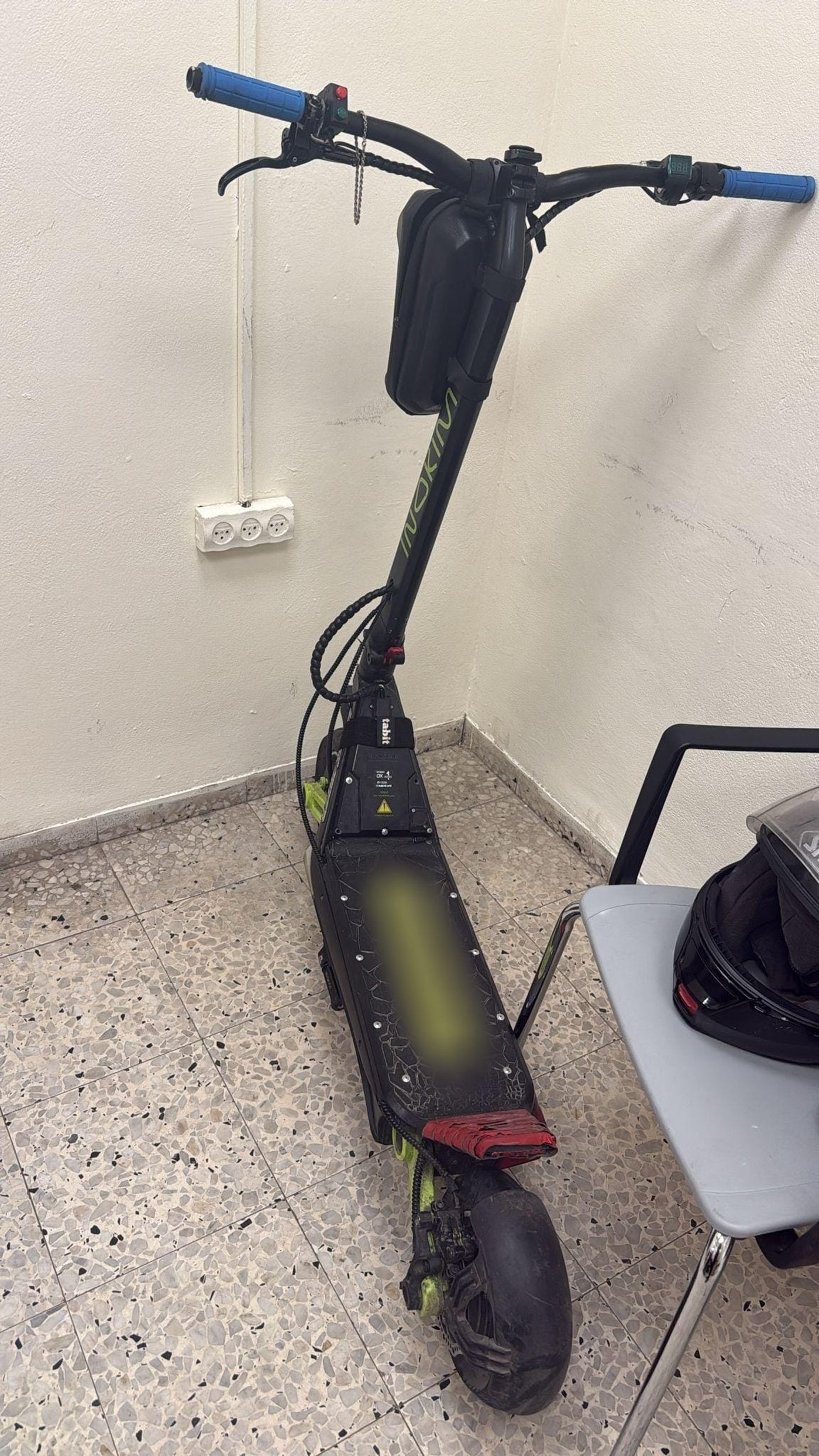 הקורקינט הגנוב שנתפס