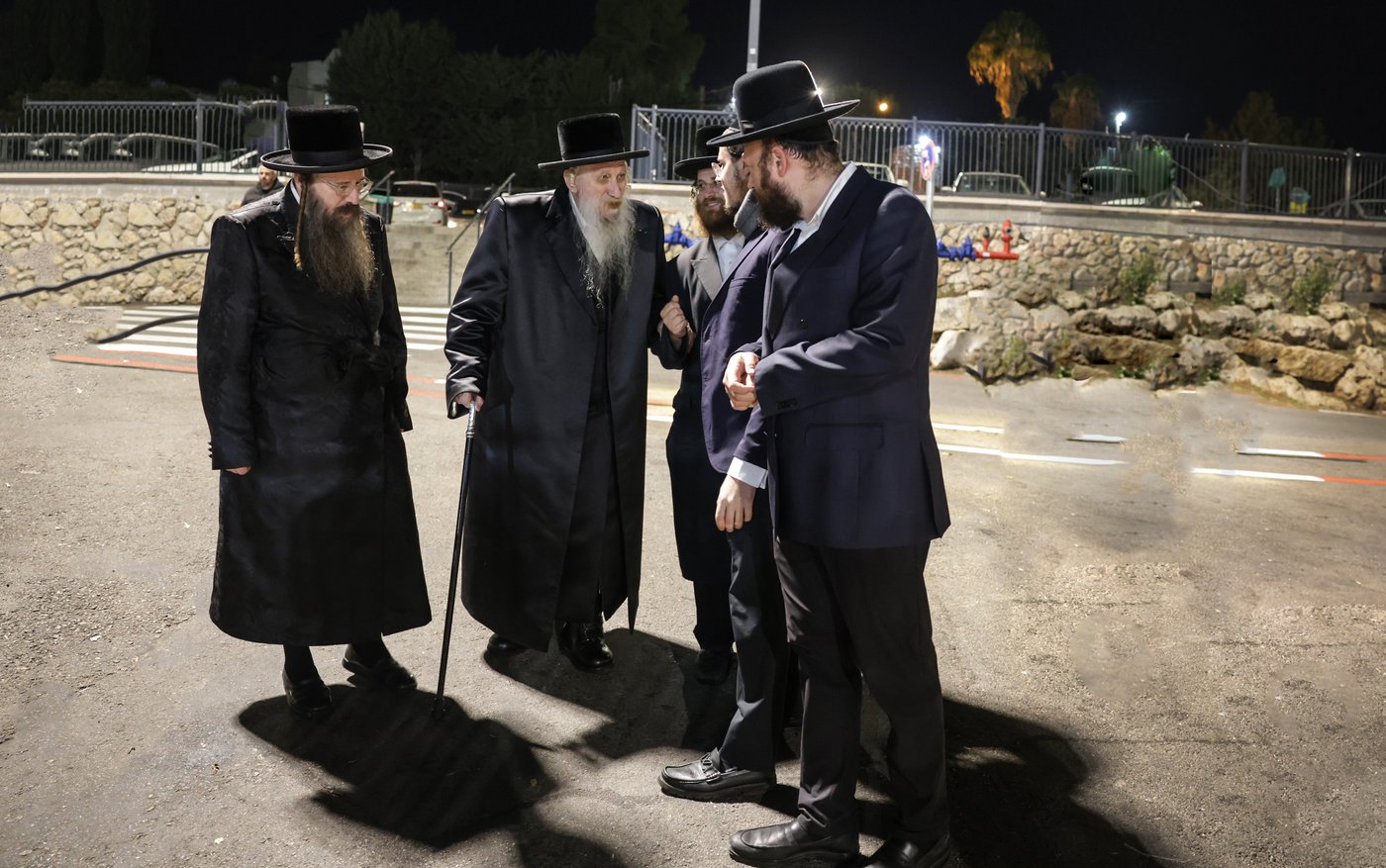 שמחת החלאקה לנין האדמו"ר מטשארנאביל במירון