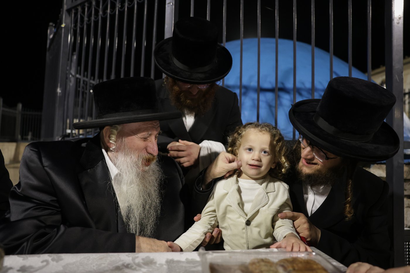 שמחת החלאקה לנין האדמו"ר מטשארנאביל במירון