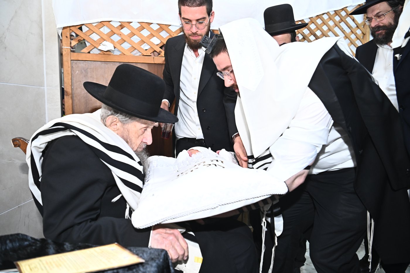 ברית לנכד הגרש"צ רוזנבלט 