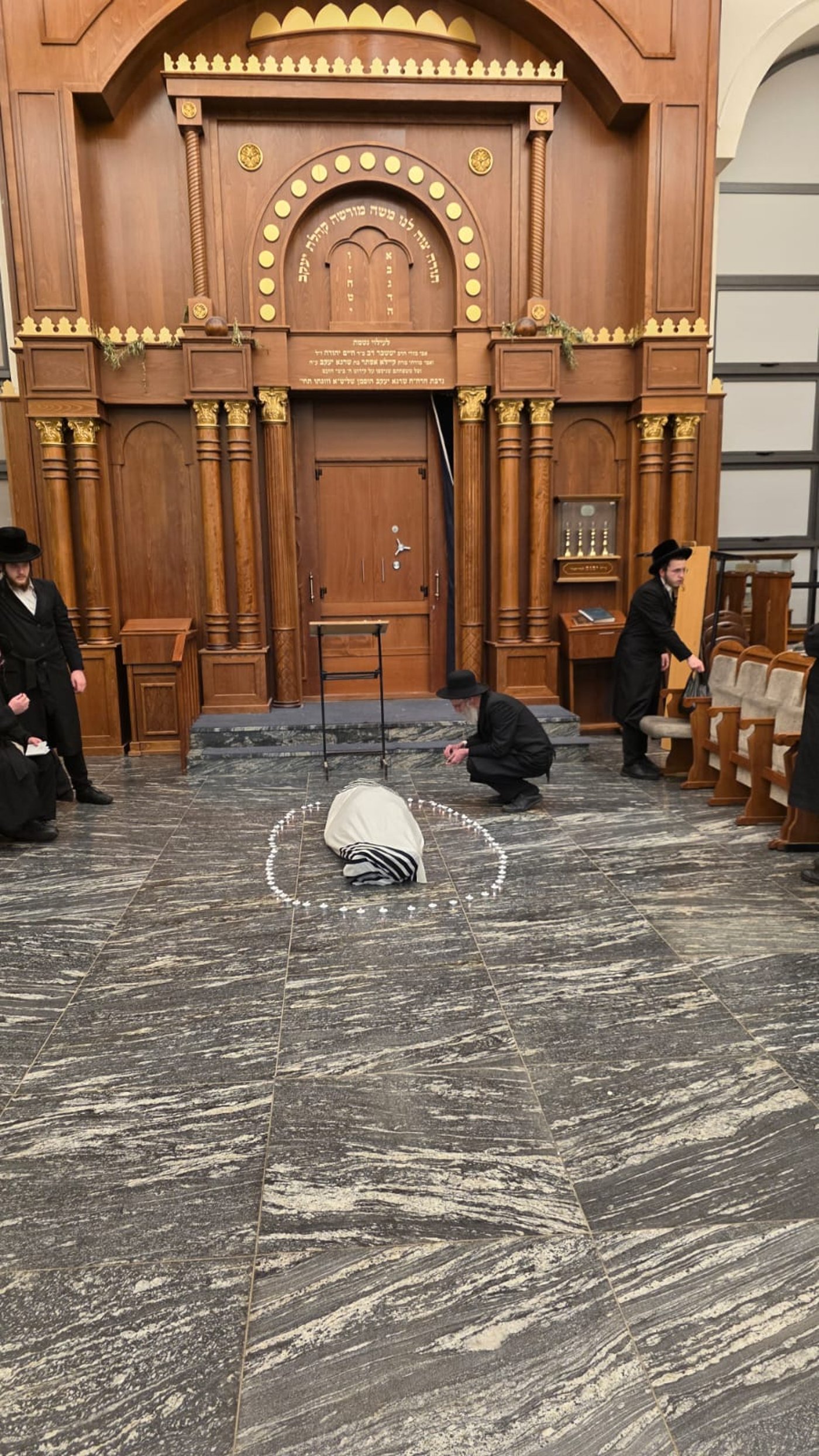 המיטה בביהמ"ד ערלוי בביתר