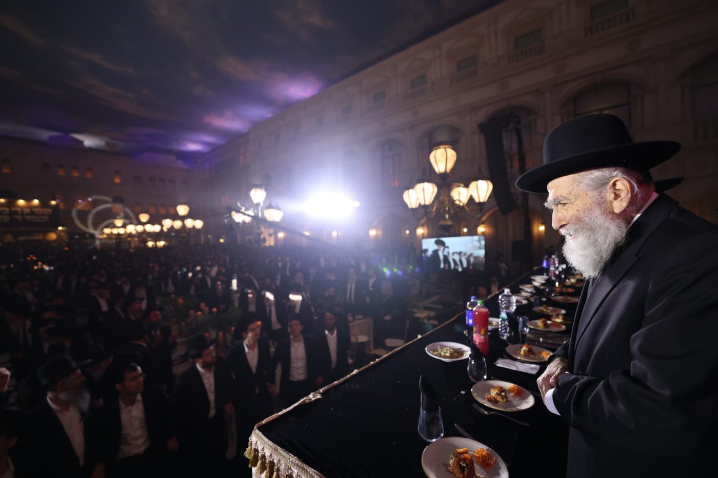 המעמד להקמת המבנה החדש