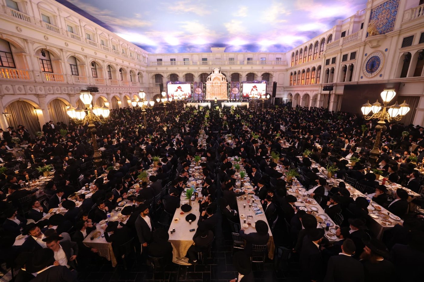 המעמד להקמת המבנה החדש