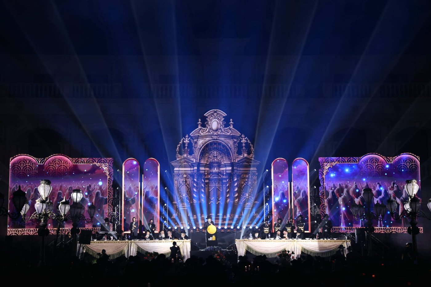 המעמד להקמת המבנה החדש