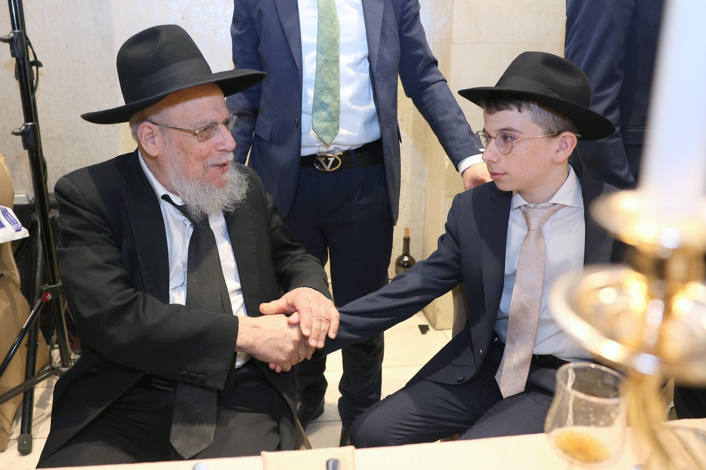 בר מצווה לבנו של אליהו ארנד