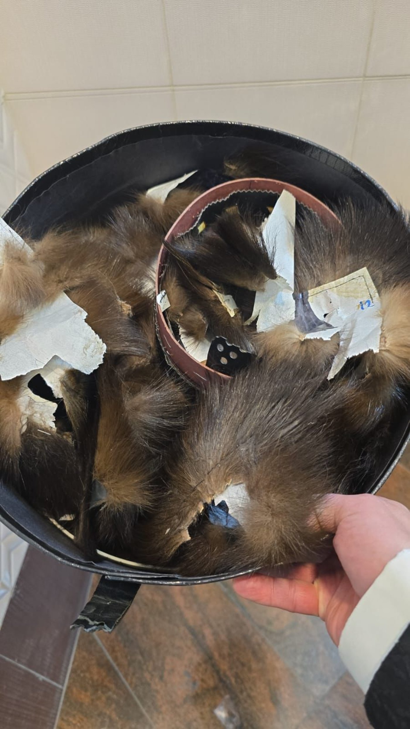 השטריימיל של אחד המותקפים