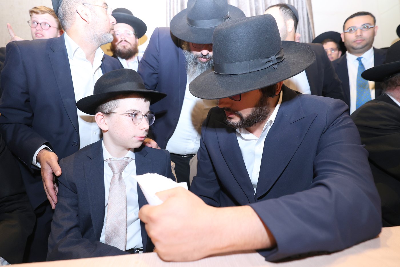 בר מצווה לבנו של אליהו ארנד