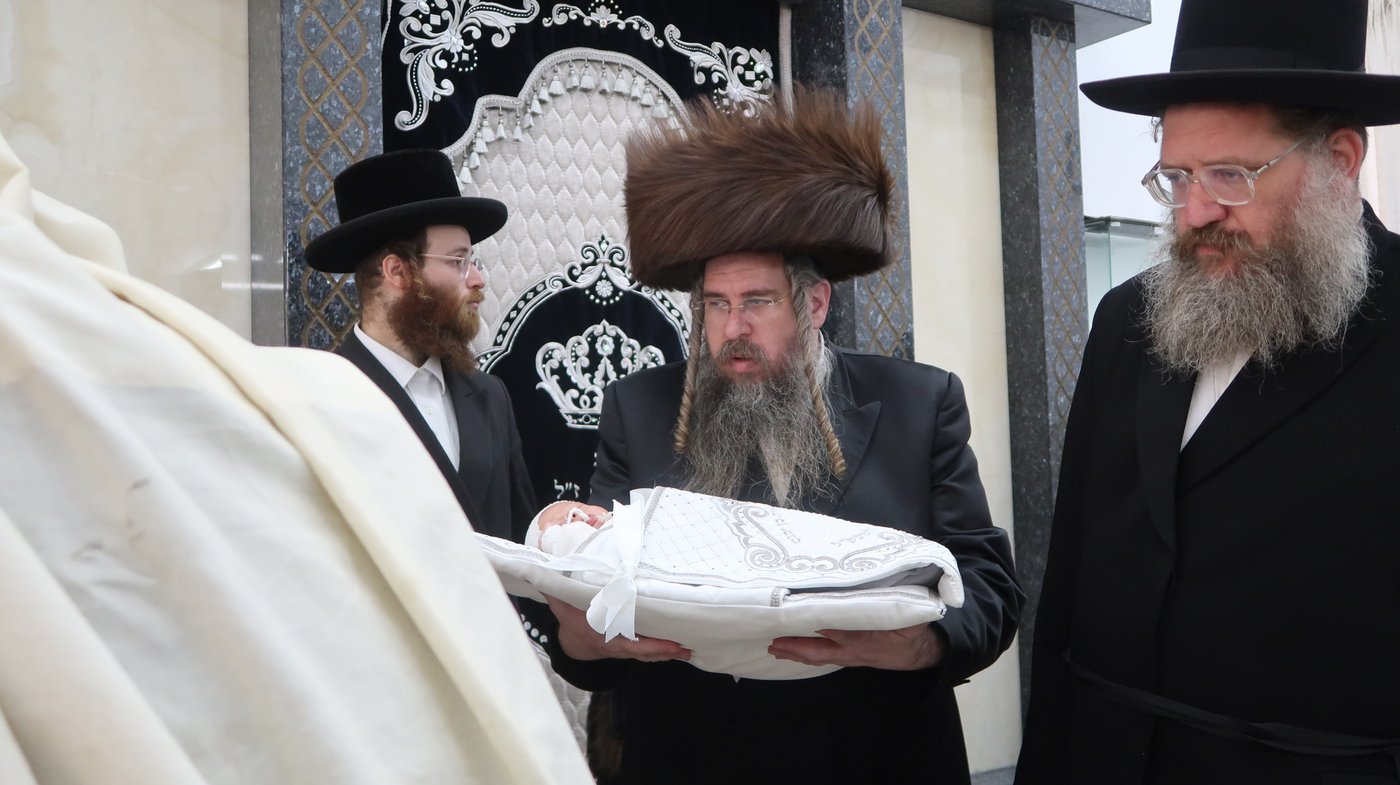 הרה"צ יחיאל טווערסקי בברית