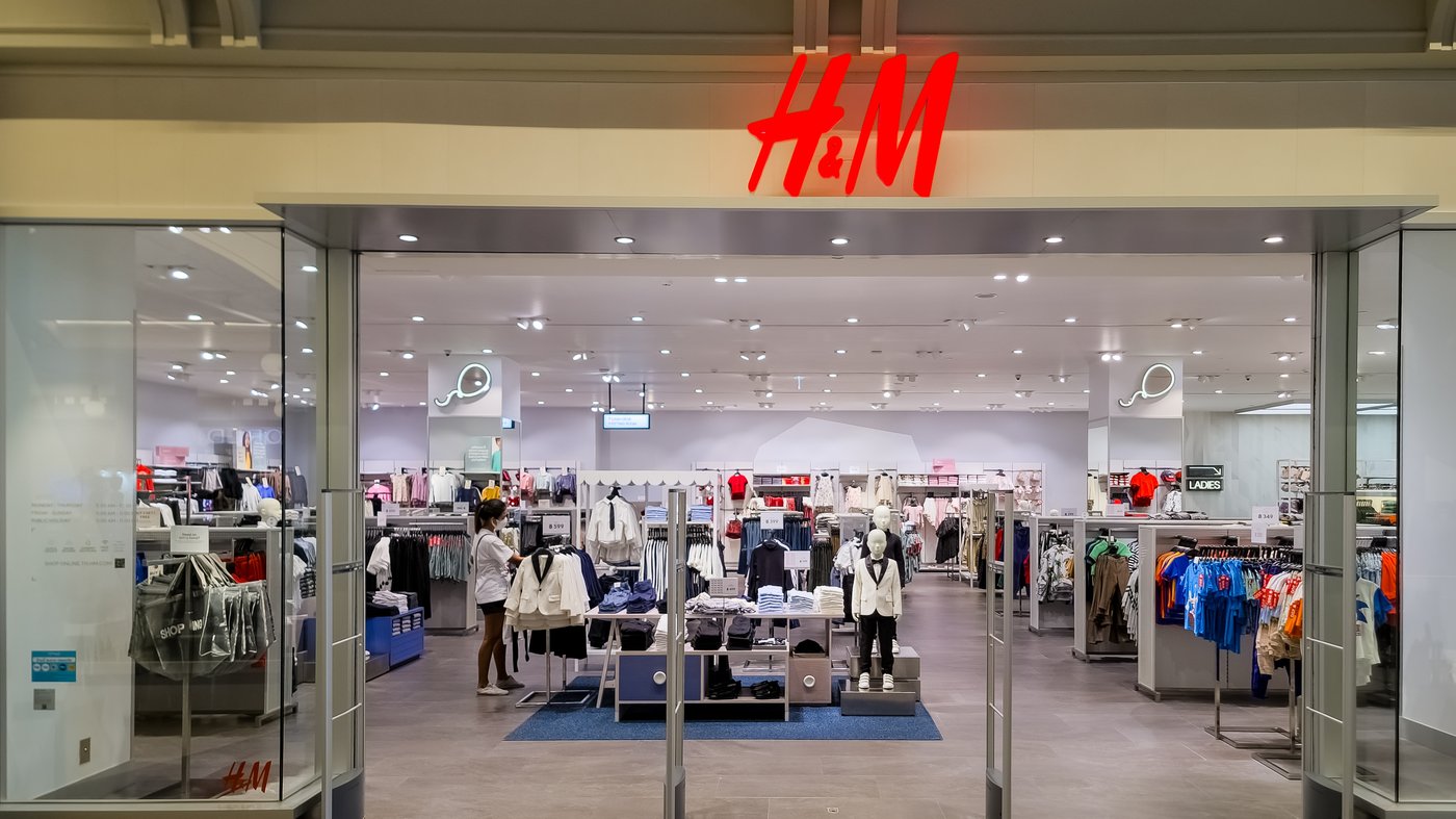 חנות של H&M. אילוסטרציה