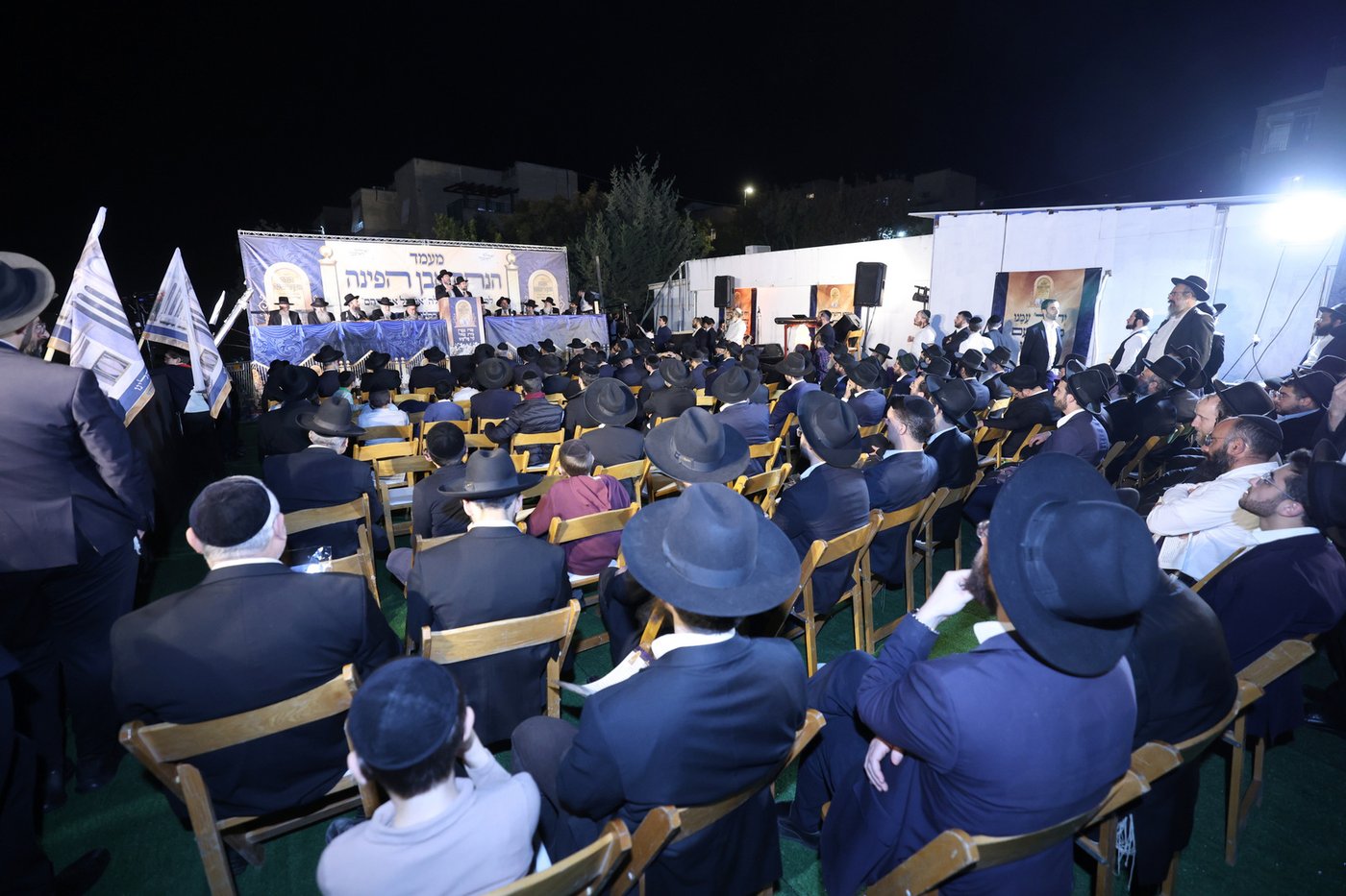 הנחת אבן הפינה למרכז תורה ותפילה 'אהל אברהם'