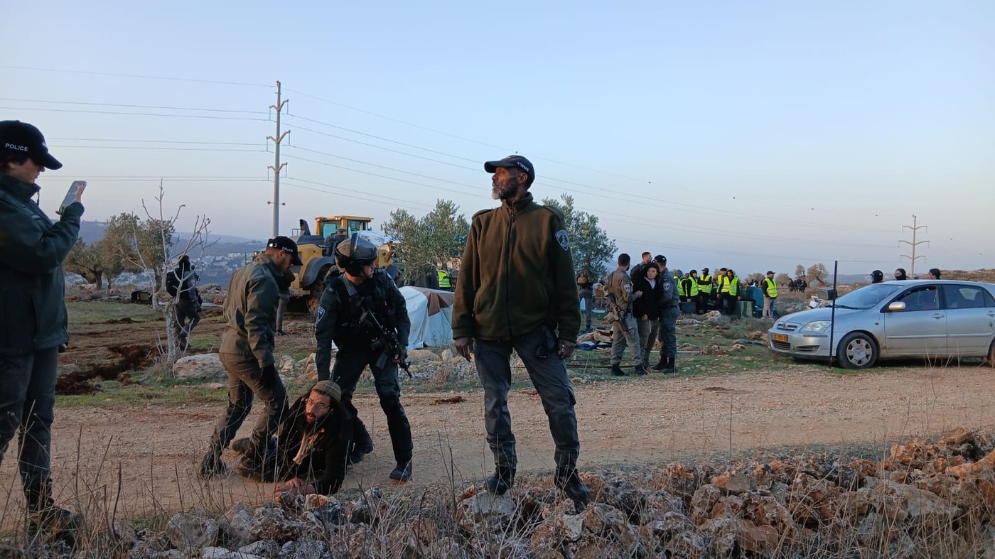 תיעוד מרגעי ההריסה