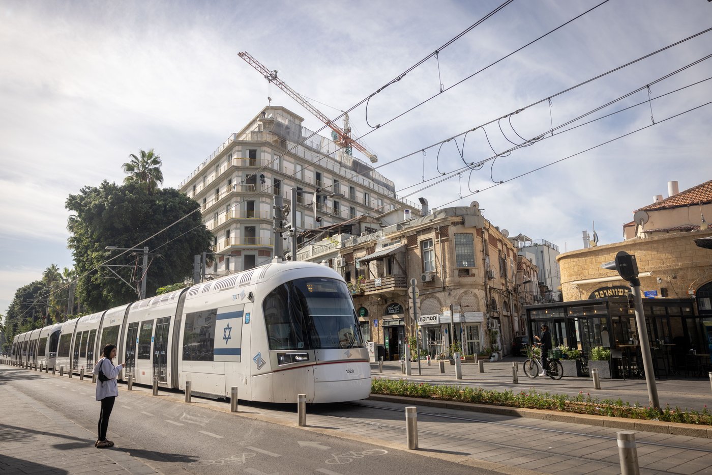 הרכבת ביפו, אתמול 