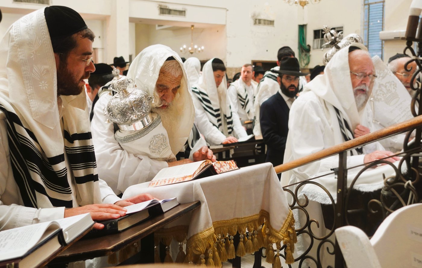 הגר"א דויטש ביום הכיפורים האחרון לחייו