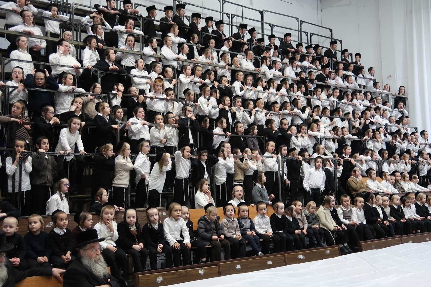 מעמד 'קריאת שמע' לנין האדמו''ר מסערט ויז'ניץ