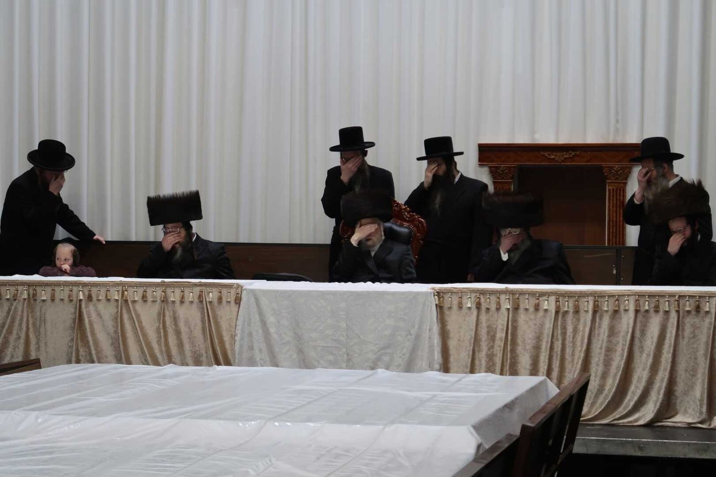 מעמד 'קריאת שמע' לנין האדמו''ר מסערט ויז'ניץ