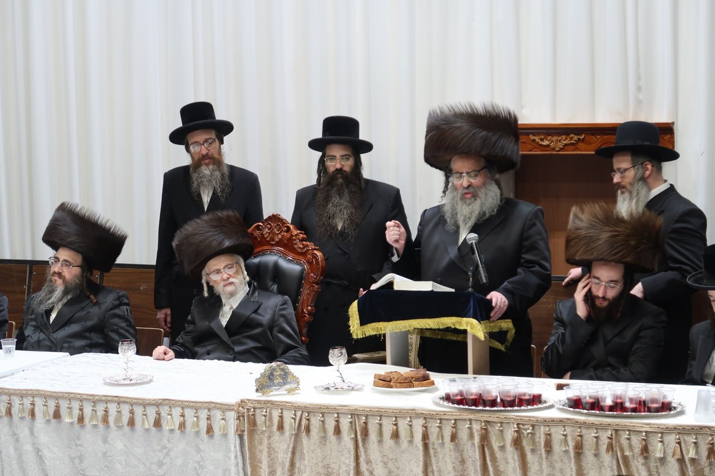 שמחת הוואכט נאכט לנין האדמו''ר מסערט ויז'ניץ