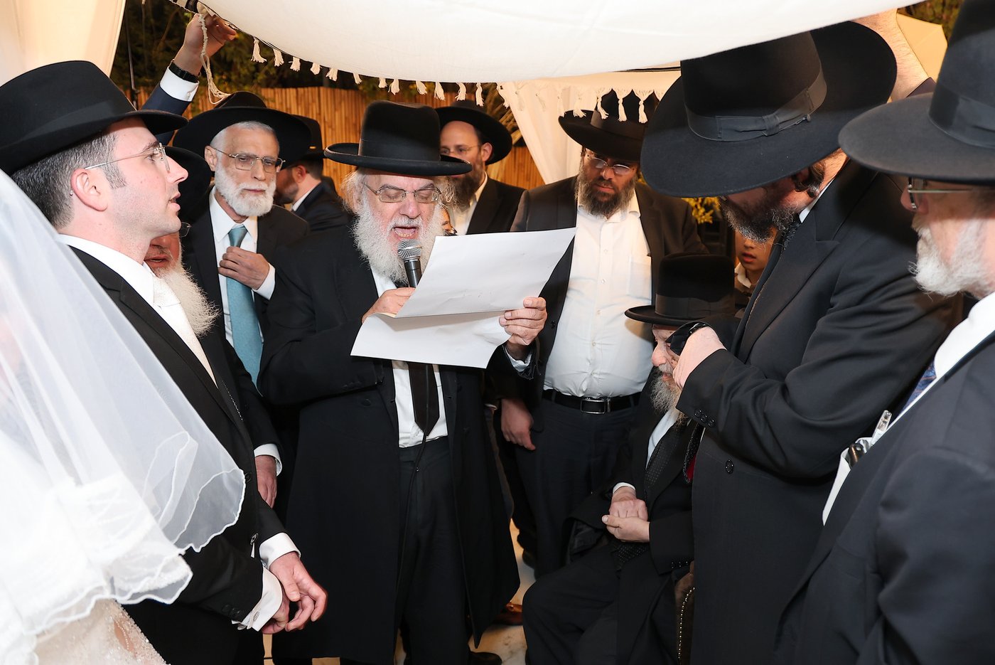 שמחת נישואי בן הגאון רבי שמואל כהן