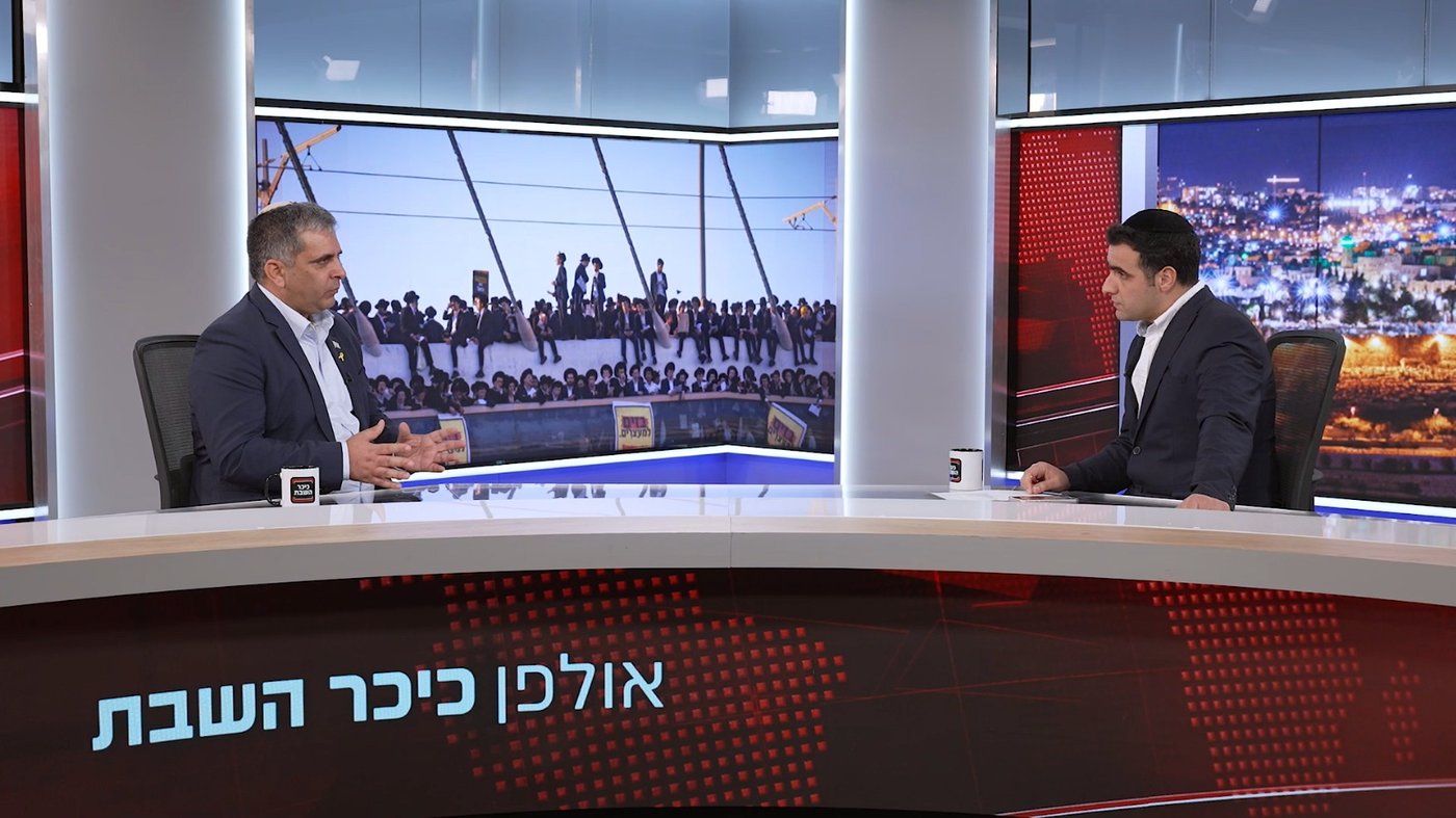 השר אופיר סופר בריאיון לישי כהן באולפן 'כיכר'