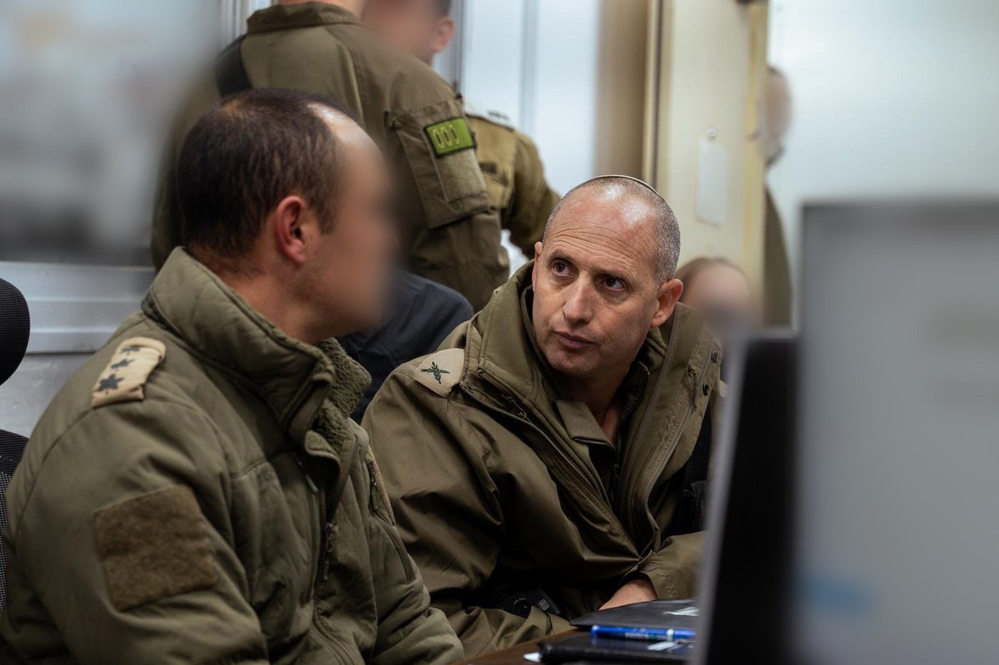 מפקדי וכוחות חטיבת 'ההרים' (810) בתרגיל בגזרת הר החרמון ובהר דב הלבנוני