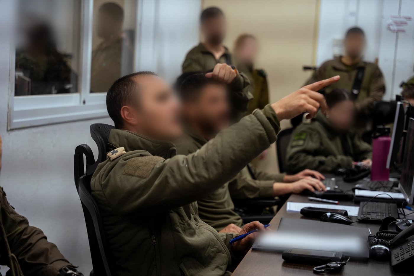 מפקדי וכוחות חטיבת 'ההרים' (810) בתרגיל בגזרת הר החרמון ובהר דב הלבנוני