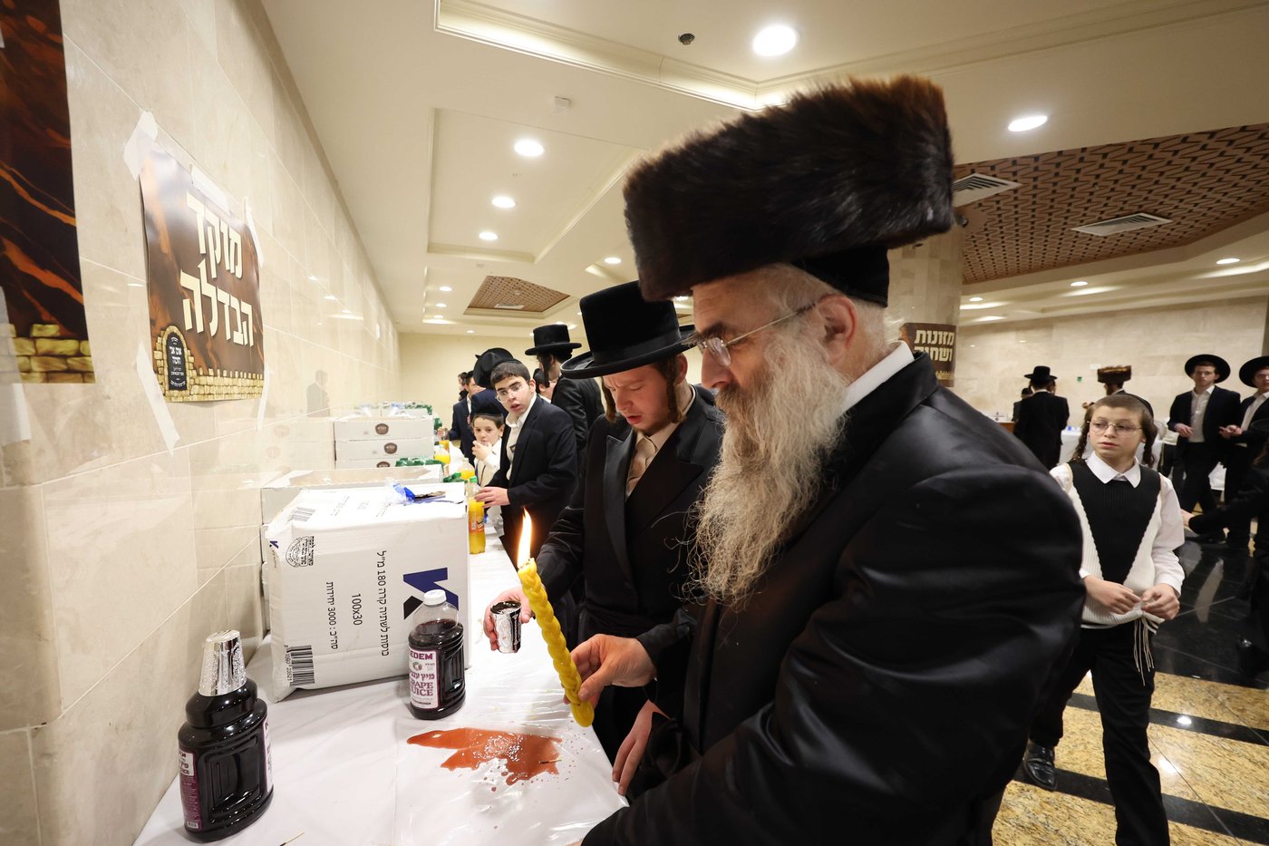 כינוס נגד פגעי הטכנולוגיה ע"י הגה"צ רבי צבי מאיר זילברברג