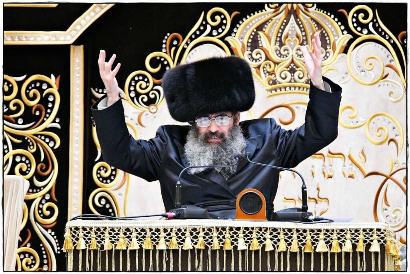 כינוס נגד פגעי הטכנולוגיה ע"י הגה"צ רבי צבי מאיר זילברברג