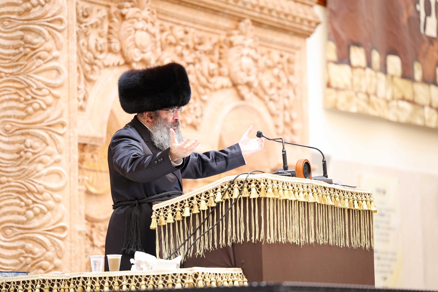 כינוס נגד פגעי הטכנולוגיה ע"י הגה"צ רבי צבי מאיר זילברברג