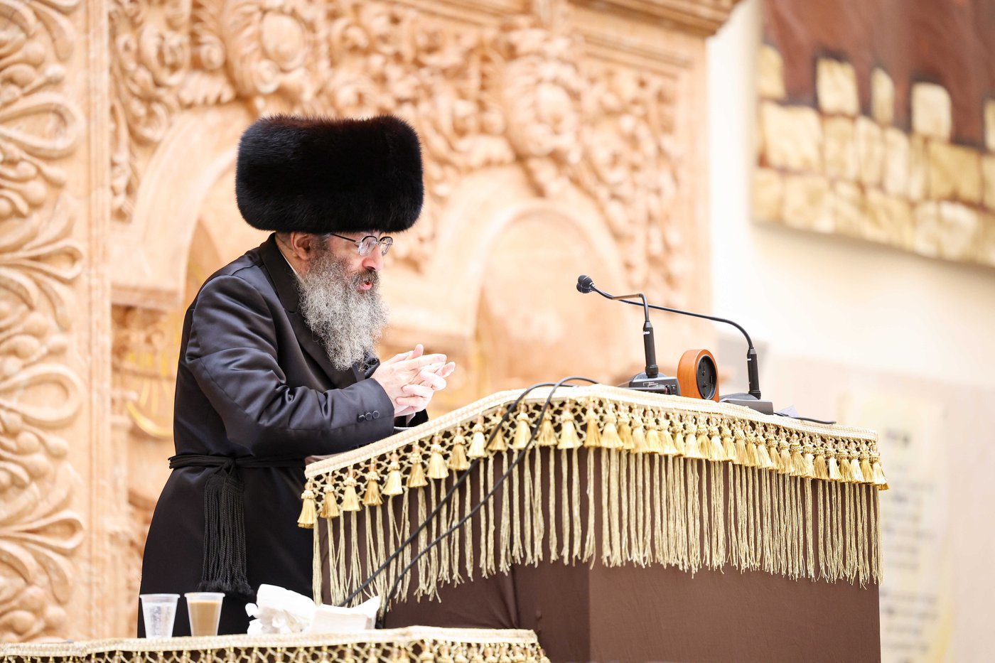 כינוס נגד פגעי הטכנולוגיה ע"י הגה"צ רבי צבי מאיר זילברברג