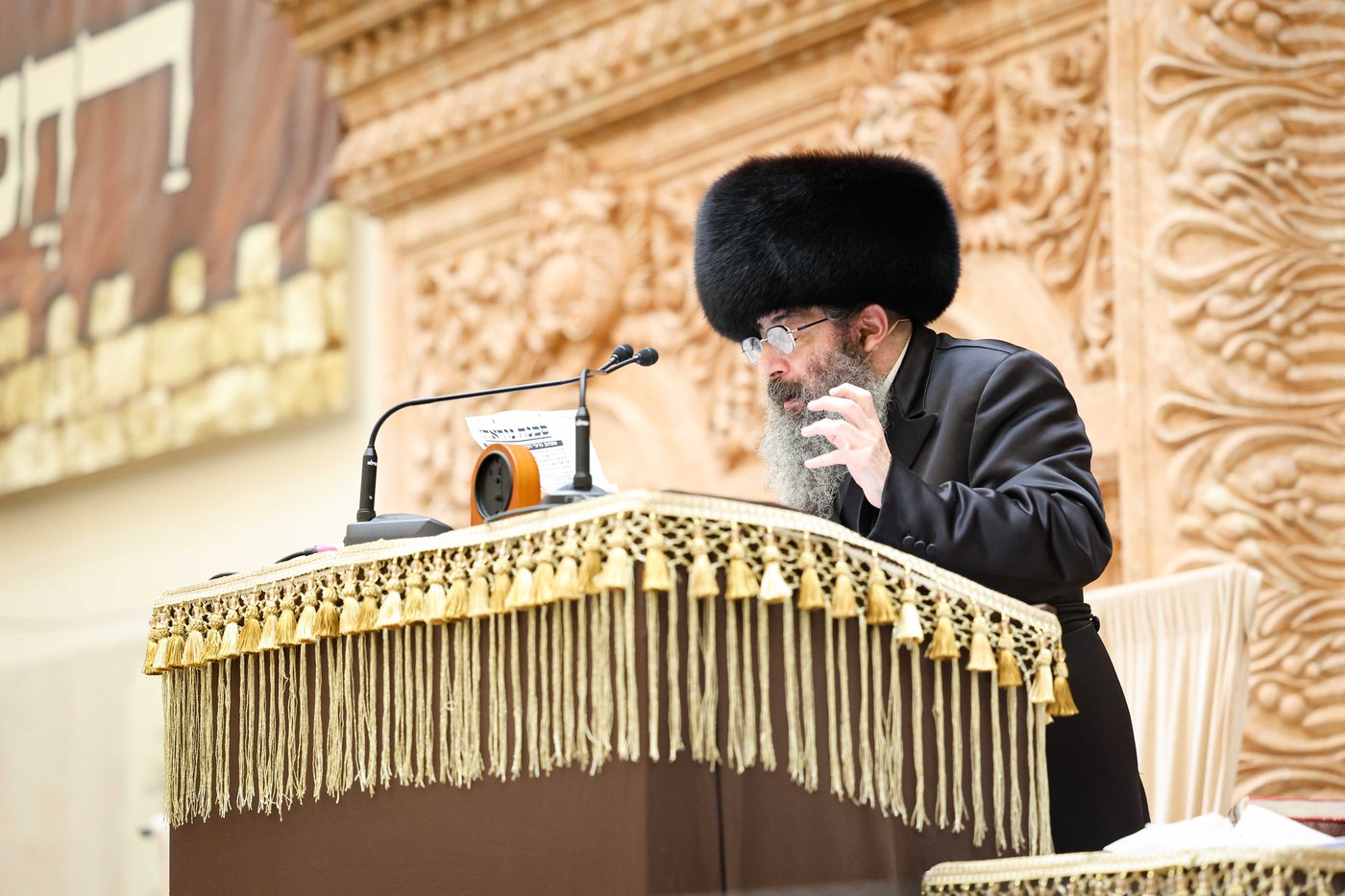 כינוס נגד פגעי הטכנולוגיה ע"י הגה"צ רבי צבי מאיר זילברברג