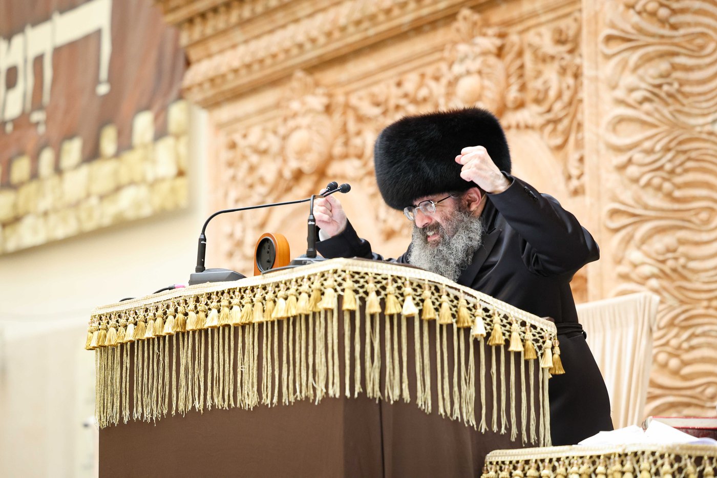 כינוס נגד פגעי הטכנולוגיה ע"י הגה"צ רבי צבי מאיר זילברברג