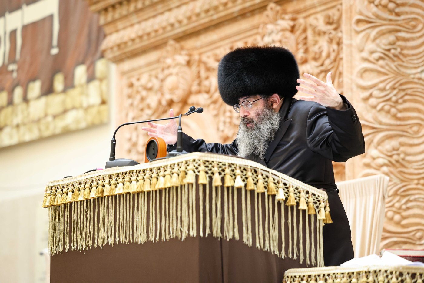 כינוס נגד פגעי הטכנולוגיה ע"י הגה"צ רבי צבי מאיר זילברברג