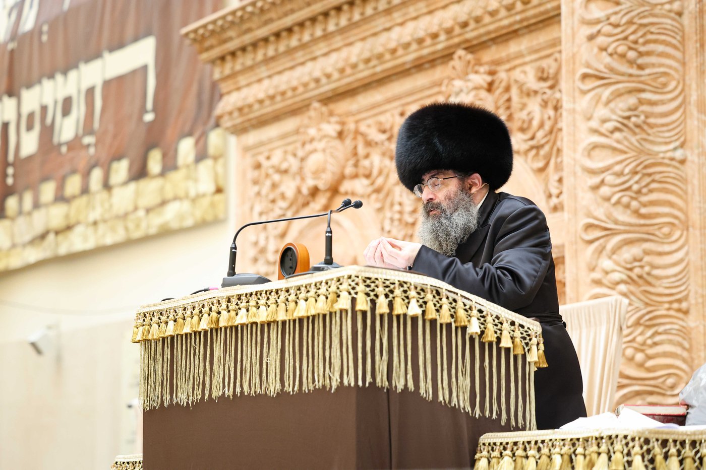 כינוס נגד פגעי הטכנולוגיה ע"י הגה"צ רבי צבי מאיר זילברברג