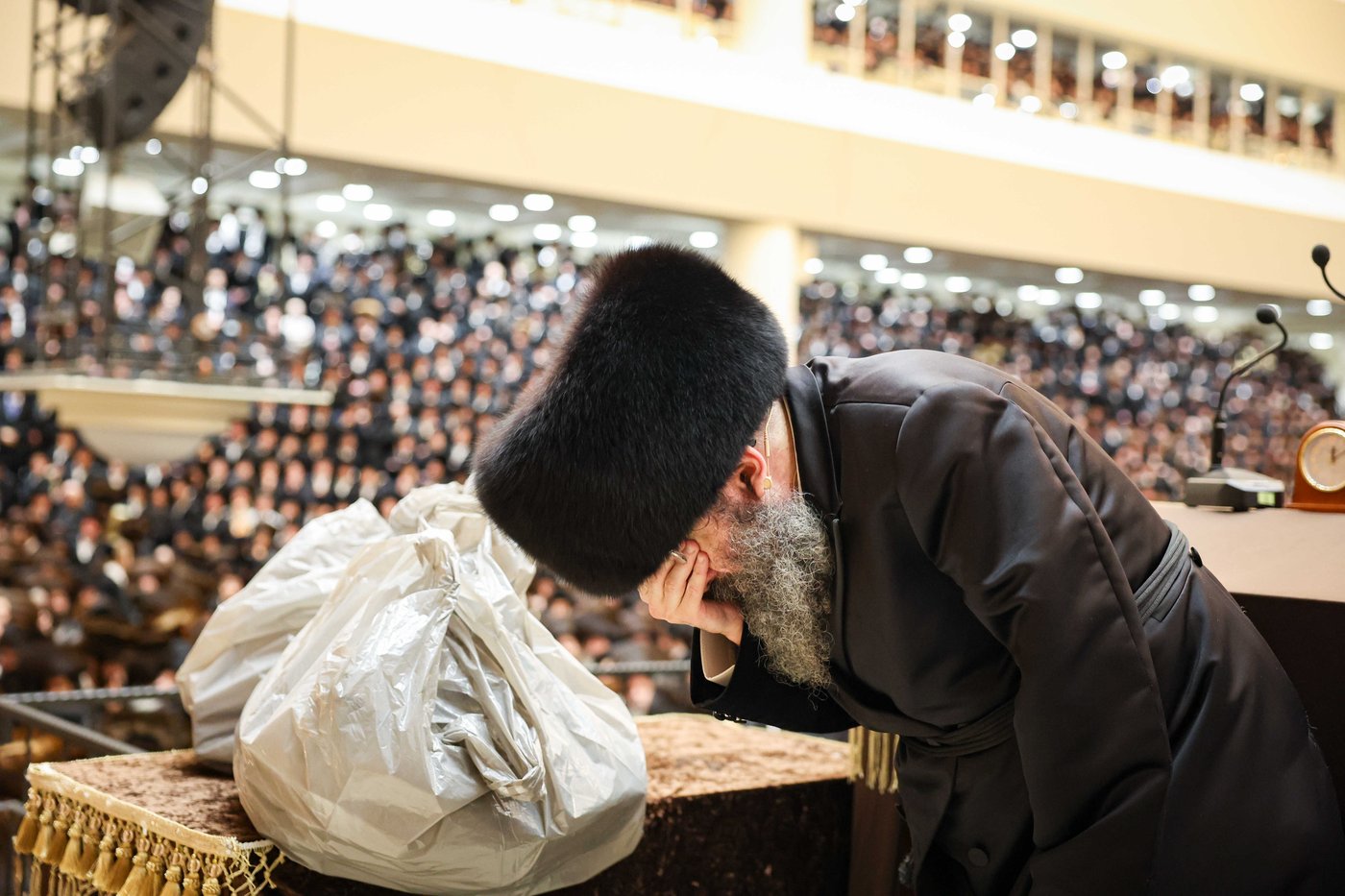 כינוס נגד פגעי הטכנולוגיה ע"י הגה"צ רבי צבי מאיר זילברברג