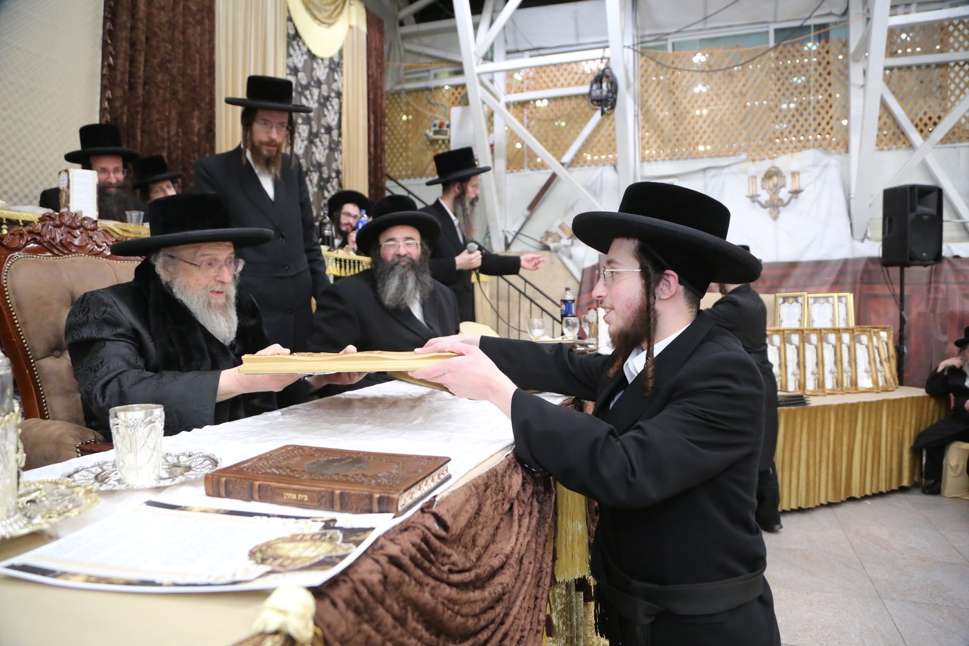 מעמד 'תורתם משתמרת' בפינסק קרלין