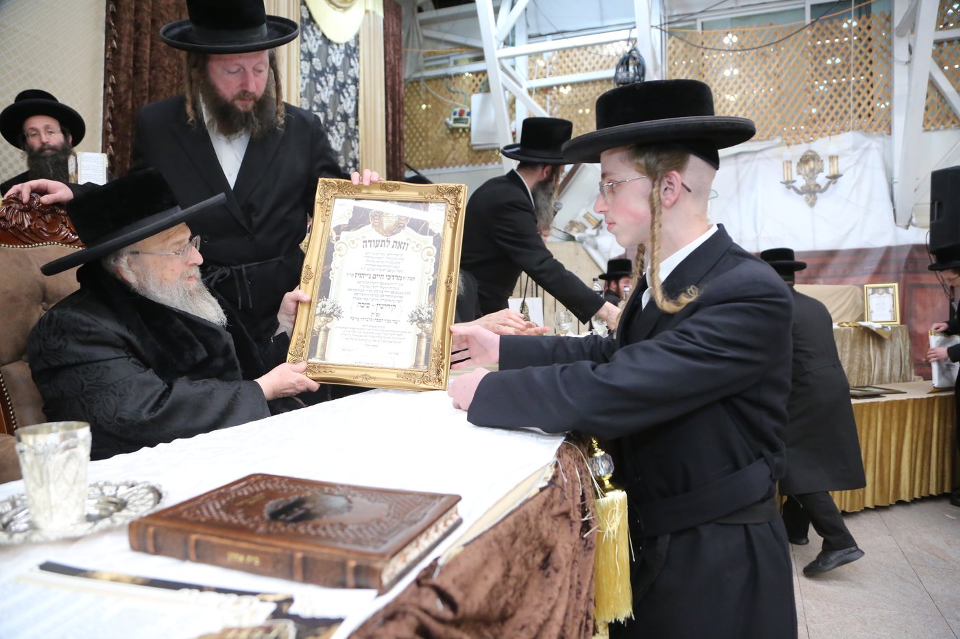 מעמד 'תורתם משתמרת' בפינסק קרלין