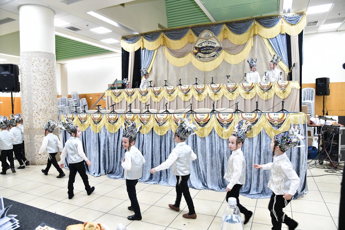 מסיבת חומש בת"ת סערט ויז'ניץ בב"ב