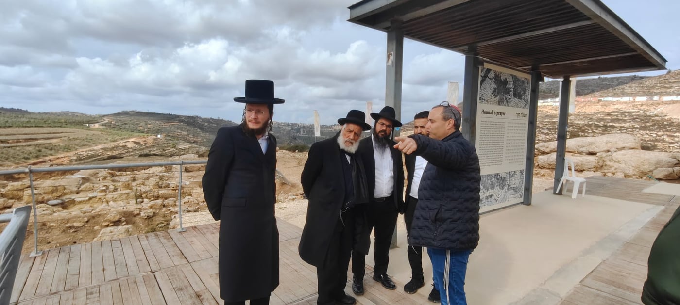 הגר"ש מחפוד בביקור בשילה הקדומה