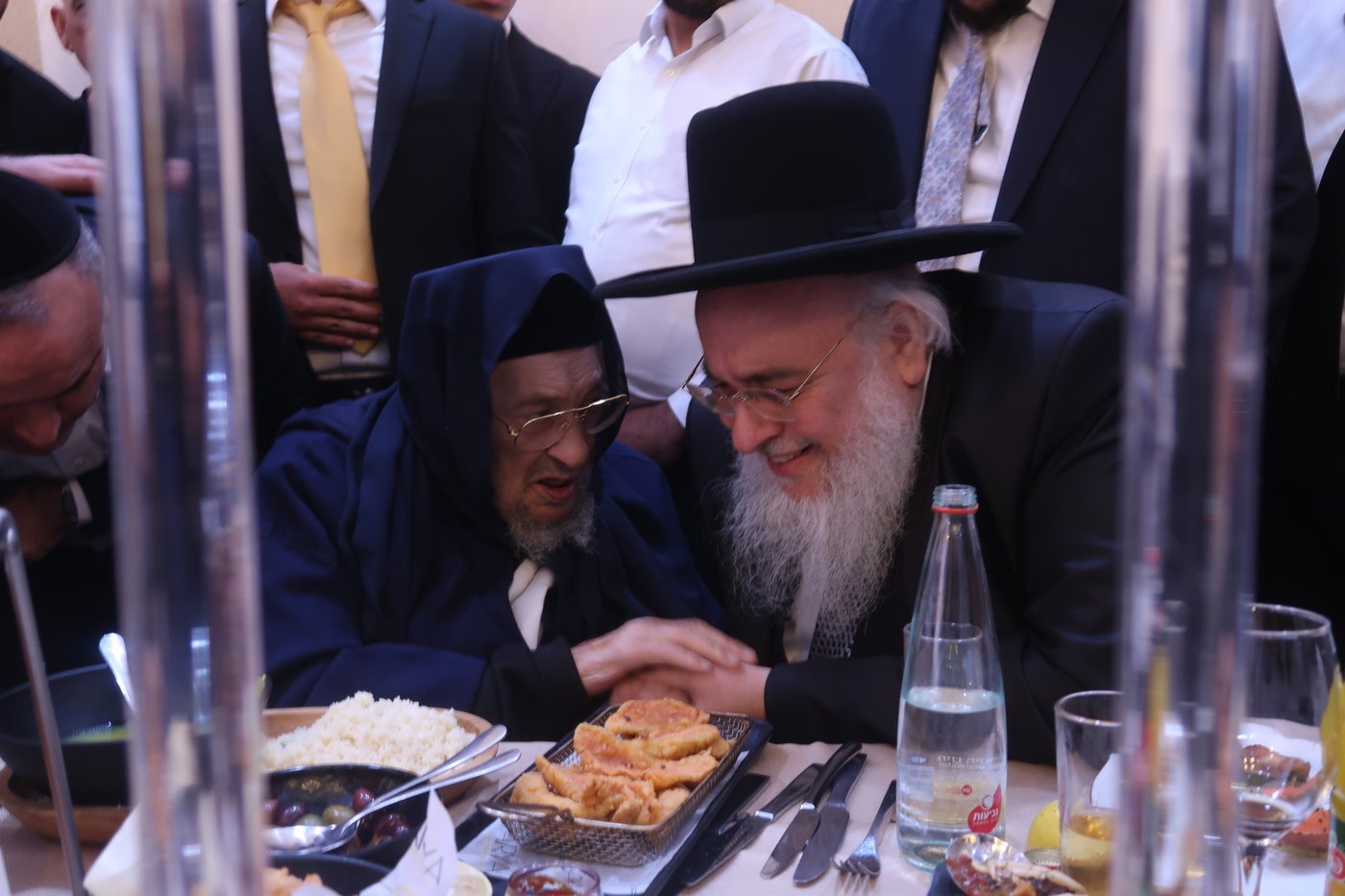 שמחת נישואי נכדי האדמו"רים רבי ברוך אבוחצירא ורבי יחיאל אבוחצירא