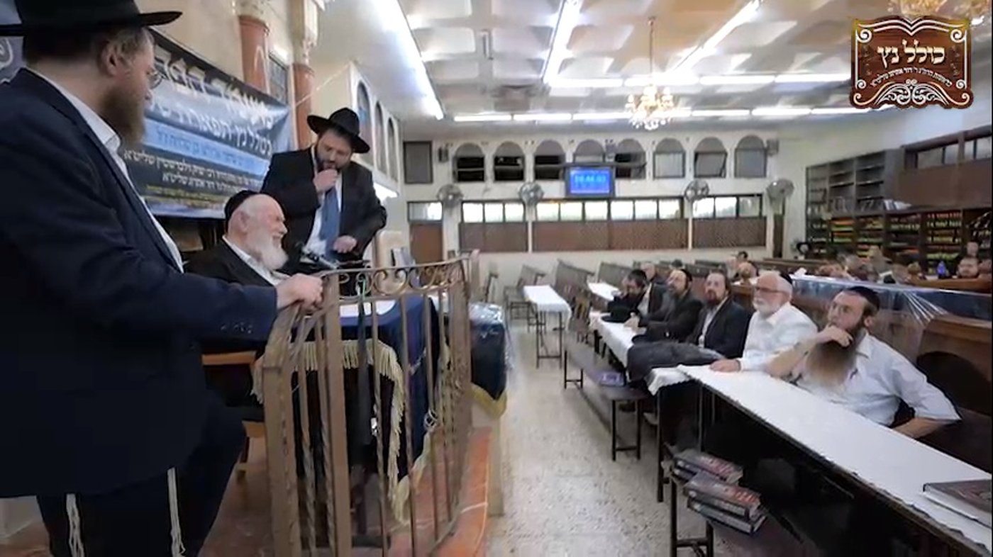 הגר"י זילברשטיין בפתיחת כולל נץ