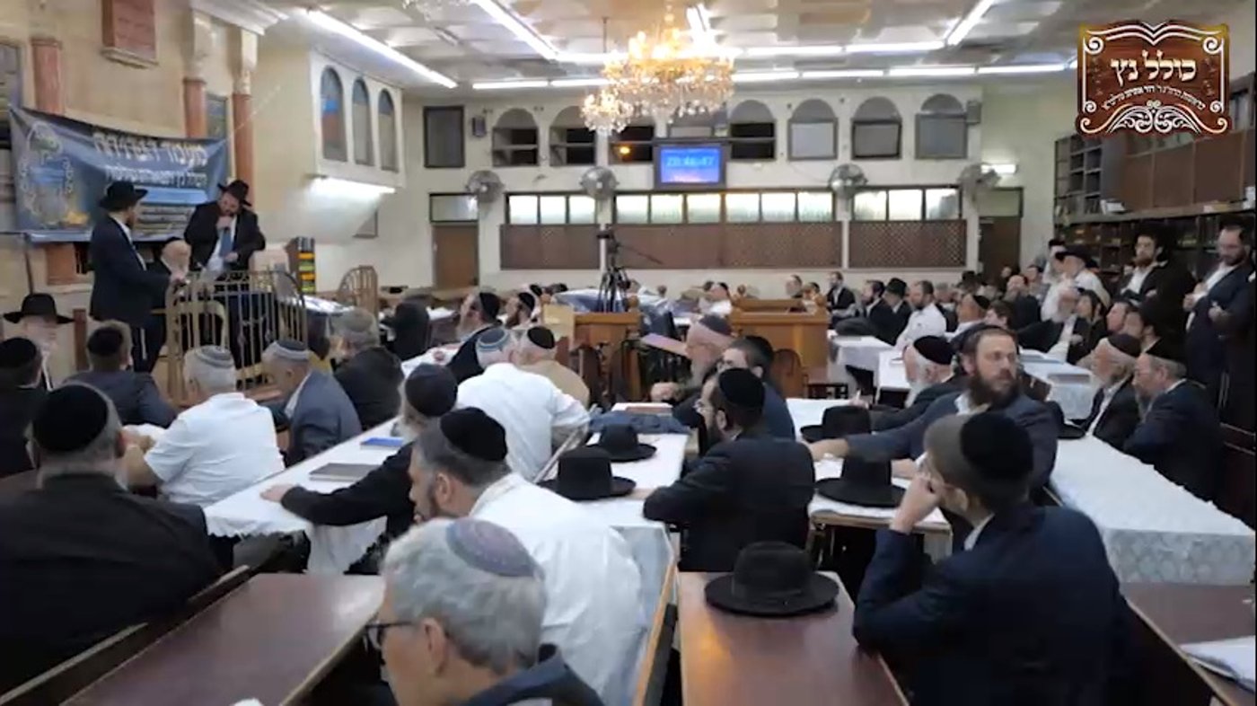 הגר"י זילברשטיין בפתיחת כולל נץ