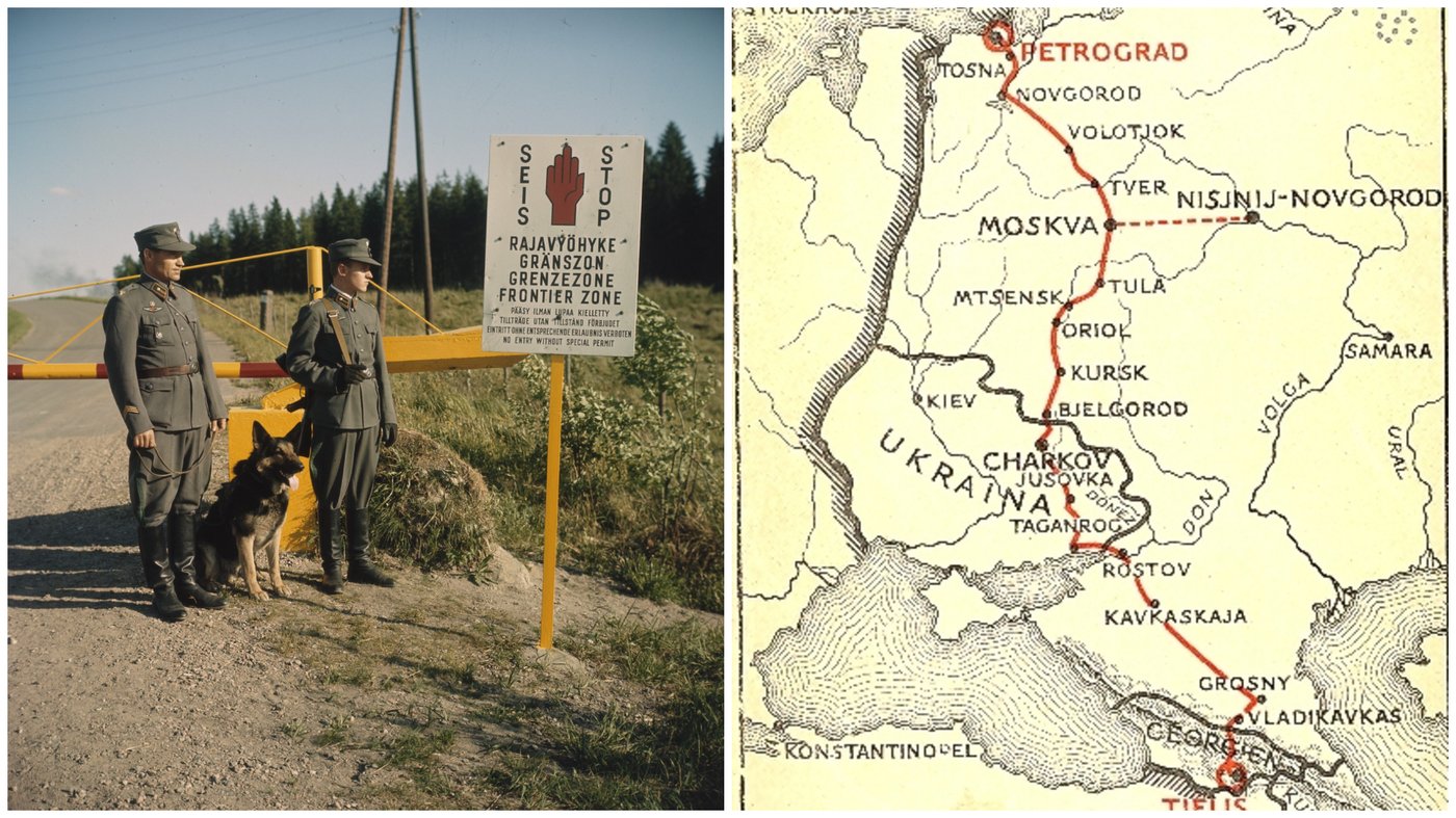 מסך הברזל על המפה ובשטח שנות ה-80